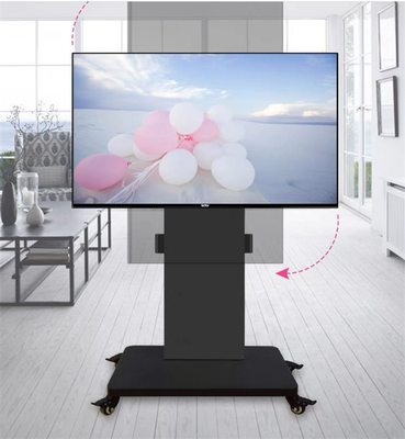 Buy 360 Degree 90kg Rolling TV Stand Metal Mobile Rolling Movable TV Stand online manufacture