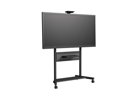 Buy Effortless Movement Mobile TV Cart  With Integrated Shelf For 65 - 86 Inch Screens online manufacture