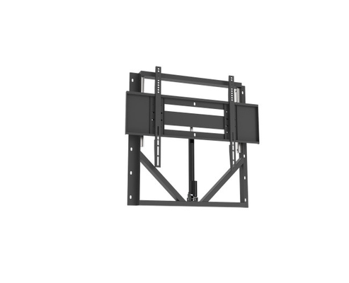 Buy Black Electric TV Wall Mount Lift Bracket 100Lbs Floating Tv Stand For 40-86 Inches LCD Tvs online manufacture
