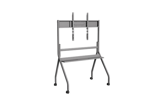 120kg TV Floor Stand tv cabinet on wheels with Flat Base for 55in - 100in Monitors