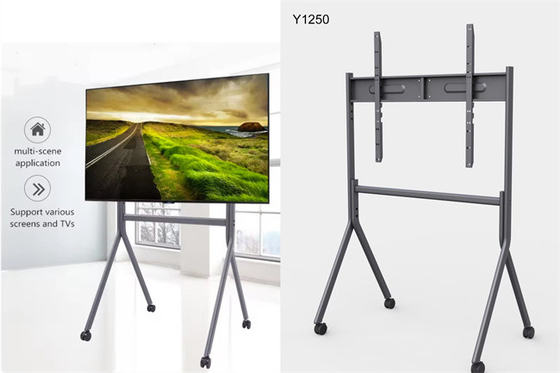 Living Room Universal TV Floor Stand Mobile Tv Mount Bracket Height Adjustable TV Desktop Bracket