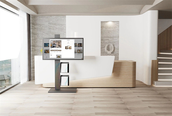 Dynamic LED Display Advertising Stand Floor Standing Digital Signage Display For Captivating